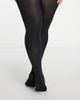ASOS Curve ASOS DESIGN Curve 90 denier super stretch improved fit tights in black - 3