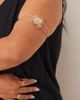 ASOS Curve ASOS DESIGN Curve arm cuff with sun design in gold tone - 3
