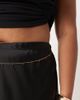 ASOS Curve ASOS DESIGN Curve belly chain with amber beads in gold tone - 1