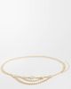ASOS Curve ASOS DESIGN Curve chunky chain coin belt-Gold - 1