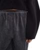 ASOS Curve ASOS DESIGN Curve corduroy pull on pants in gray - 4
