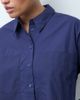 ASOS Curve ASOS DESIGN Curve cropped shirt in navy - 2