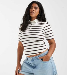 ASOS Curve ASOS DESIGN Curve denim comfort mom shorts in mid blue