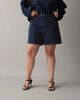 ASOS Curve ASOS DESIGN Curve denim dad shorts in rinse-Navy - 3
