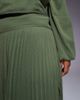 ASOS Curve ASOS DESIGN Curve dropped waist pleat detail maxi skirt in olive - part of a set-Green - 2