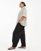 ASOS Curve ASOS DESIGN Curve high waisted barrel leg jeans in black - 2
