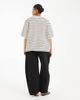 ASOS Curve ASOS DESIGN Curve high waisted barrel leg jeans in black - 3
