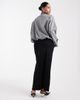 ASOS Curve ASOS DESIGN Curve jersey column maxi skirt in black - 3