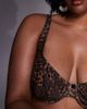 ASOS Curve ASOS DESIGN Curve Kitty underwired bikini top in leopard-Brown - 3