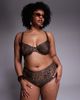 ASOS Curve ASOS DESIGN Curve Kitty underwired bikini top in leopard-Brown - 4