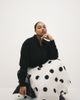 ASOS Curve ASOS DESIGN Curve linen blend shirt in black - 1