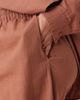 ASOS Curve ASOS DESIGN Curve linen look pull on pants in mocha - part of a set-Brown - 4