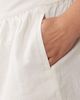 ASOS Curve ASOS DESIGN Curve linen look pull on shorts in off white - 4