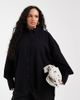 ASOS Curve ASOS DESIGN Curve linen look shirt in black - 1