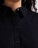 ASOS Curve ASOS DESIGN Curve linen look shirt in black - 3