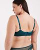 ASOS Curve ASOS DESIGN Curve Lola lace underwired bra in emerald green - 4
