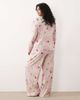 ASOS Curve ASOS DESIGN Curve long sleeve pajama set in pumpkin print-Multi - 2