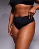 ASOS Curve ASOS DESIGN Curve Maya Azores high waist bikini bottom in black - 2