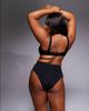 ASOS Curve ASOS DESIGN Curve Maya Nissi v-wire bikini top in black - 3