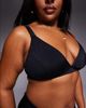 ASOS Curve ASOS DESIGN Curve Maya Santa Monica chunky triangle bikini top in black - 3