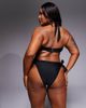 ASOS Curve ASOS DESIGN Curve Maya Trini halter bikini top in black - 4