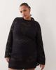 ASOS Curve ASOS DESIGN Curve Minette beach crochet lace mini dress in black - 1