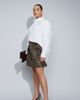ASOS Curve ASOS DESIGN Curve mini skirt in brushed animal print-Multi - 1