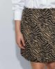 ASOS Curve ASOS DESIGN Curve mini skirt in brushed animal print-Multi - 3