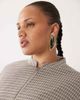 ASOS Curve ASOS DESIGN Curve mix & match brushed jacket in brown plaid print-Multi - 3