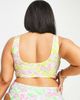 ASOS Curve ASOS DESIGN Curve mix and match sleek crop bikini top in mixed ditsy floral print-Multi - 2