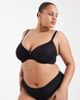 ASOS Curve ASOS DESIGN Curve molded t-shirt bra in black - 1