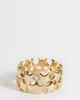 ASOS Curve ASOS DESIGN Curve molten gold ring - 1