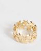 ASOS Curve ASOS DESIGN Curve molten gold ring - 3