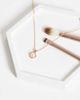 ASOS Curve ASOS DESIGN Curve necklace with faux pearl pendant in gold tone - 2