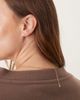 ASOS Curve ASOS DESIGN Curve necklace with heart charm detail in gold tone - 3