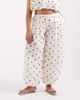ASOS Curve ASOS DESIGN Curve oversized balloon pants in terracotta polka dots - part of a set-Multi - 2