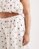 ASOS Curve ASOS DESIGN Curve oversized balloon pants in terracotta polka dots - part of a set-Multi - 3