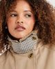 ASOS Curve ASOS DESIGN Curve oversized cape detail with plaid liner in rye-Neutral - 3