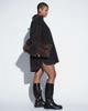 ASOS Curve ASOS DESIGN Curve oversized cord shirt mini dress in washed black - 3