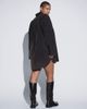 ASOS Curve ASOS DESIGN Curve oversized cord shirt mini dress in washed black - 4