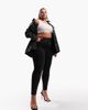 ASOS Curve ASOS DESIGN Curve oversized denim shacket in washed black - 3