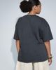 ASOS Curve ASOS DESIGN Curve oversized T-shirt in washed charcoal-Gray - 3