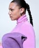 ASOS Curve ASOS DESIGN Curve peached feel turtle neck second skin top in bright pink - 4