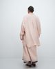 ASOS Curve ASOS DESIGN Curve poplin oversized shirt dress in pink stripe - part of a set-Multi - 3