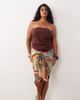 ASOS Curve ASOS DESIGN Curve Posey Positano maxi sarong in postcard print-Multi - 1