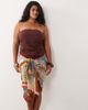 ASOS Curve ASOS DESIGN Curve Posey Positano maxi sarong in postcard print-Multi - 2