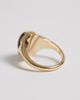 ASOS Curve ASOS DESIGN Curve ring with faux tigers eye in gold tone - 2