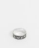 ASOS Curve ASOS DESIGN Curve ring with star and moon detail in burnished silver tone - 2