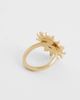 ASOS Curve ASOS DESIGN Curve ring with sun design in gold tone - 2
