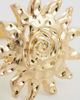 ASOS Curve ASOS DESIGN Curve ring with sun design in gold tone - 3